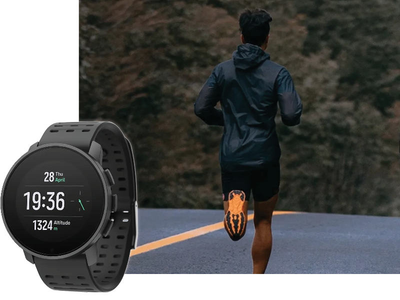 Suunto 9 Peak Pro Stainless Steel GPS Sports Watch - All Black