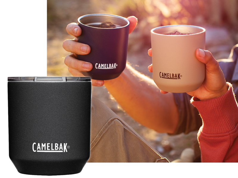 Camelbak Rocks Stainless Steel Vacuum Insulated Tumbler - 300ml - Black