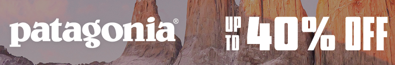 patagonia up to 40% off