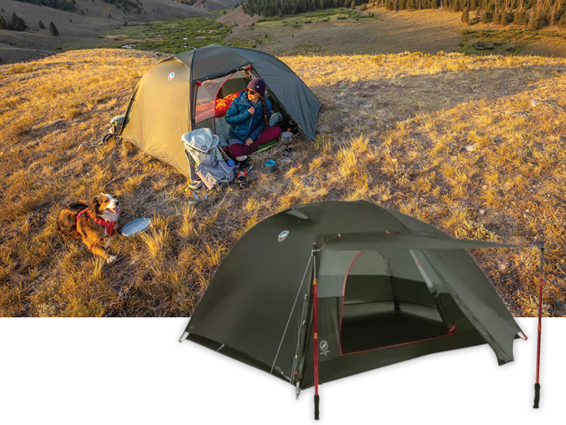 BIG AGNES COPPER SPUR  3-Season, 2-Person Hiking Tent  NOW $749.95