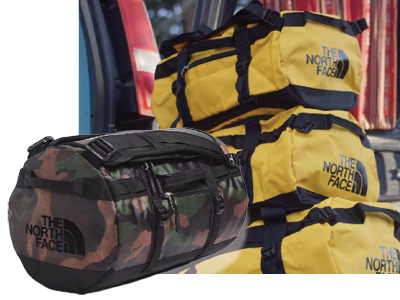 The North Face 50L Base Camp Duffel Bag - S - TNF Black Camo/TNF Black