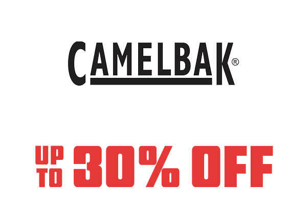 Camelbak up to 30% off