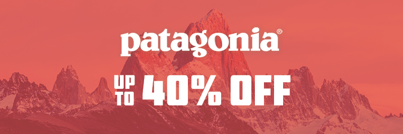 Patagonia up to 40% off