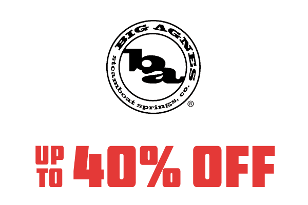 Big agnes up to 40% off