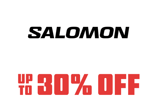 Salomon up to 30% off