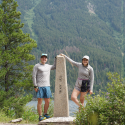 4800 km. 113 Days - Canada to Mexico on Foot!