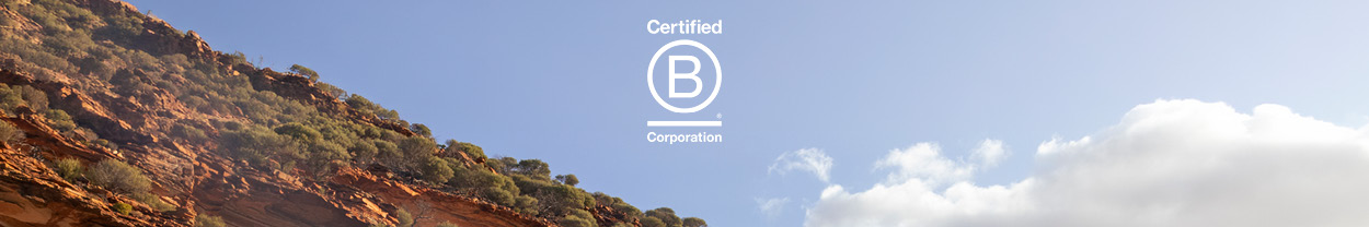 We are proud to be a B Corp Certified business.