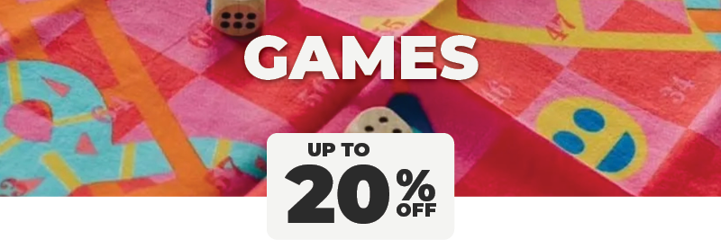 Shop Games up to 20% off