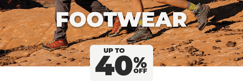 Shop Footwear up to 40% off