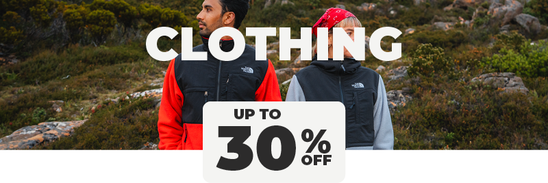 Shop clothing up to 30% off