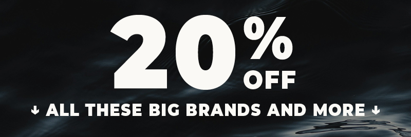 20% off Big Brands Sale! Shop Now