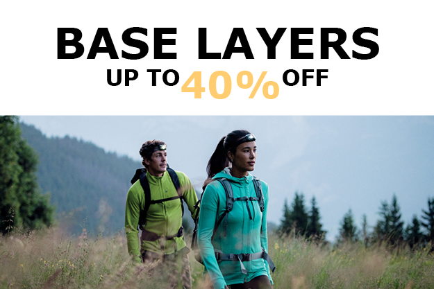 Shop base layers up to 40% off