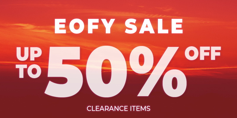 EOFY Sale up to 50% off clearance items