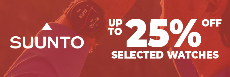 Suunto up to 25% off on selected watches