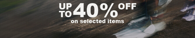 Trail Run up to 40% off