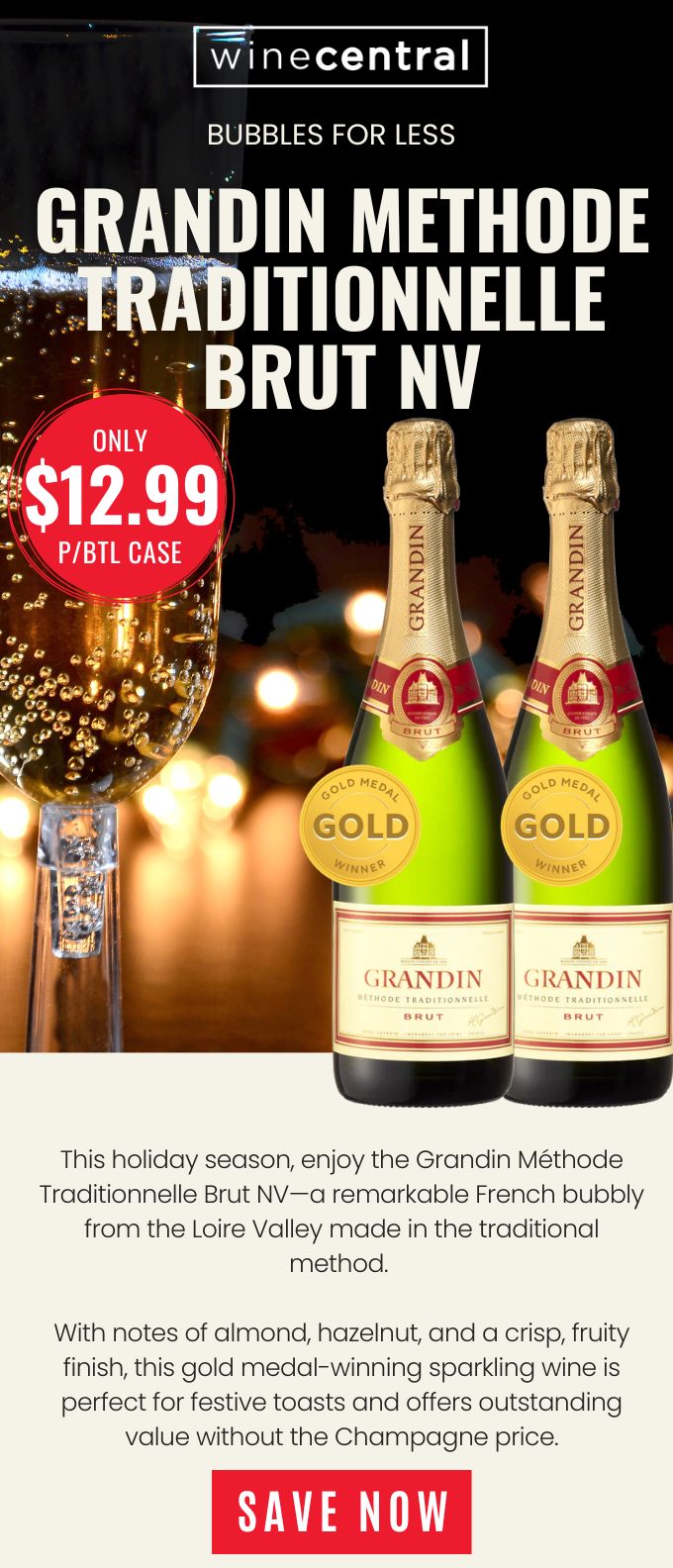 Grandin Méthode Traditionnelle Brut NV