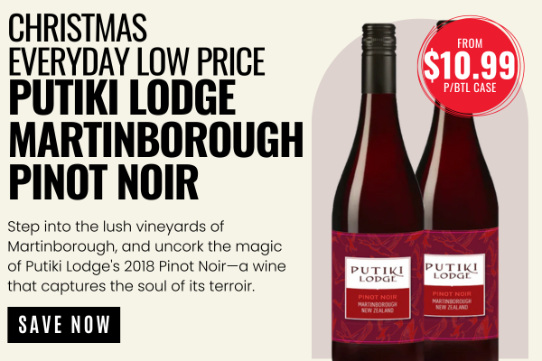 PUTIKI LODGE MARTINBOROUGH PINOT NOIR