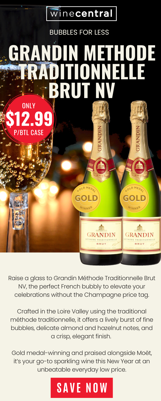 Grandin Méthode Traditionnelle Brut NV