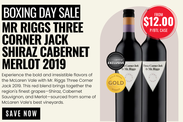 Mr Riggs Three Corner Jack Shiraz Cabernet Merlot 2019