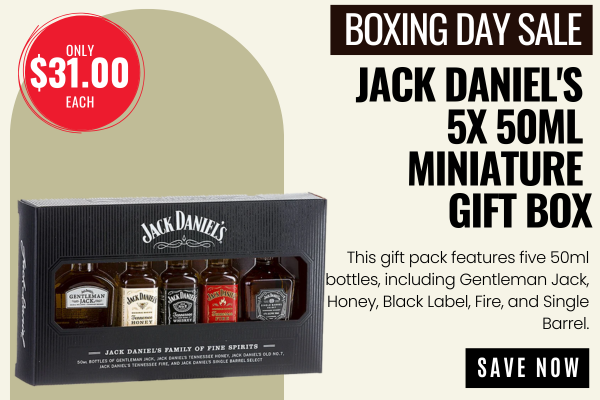 Jack Daniel's 5x 50ml Miniature Gift Box