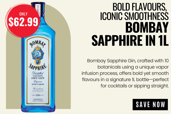 Bombay Sapphire Gin 1L