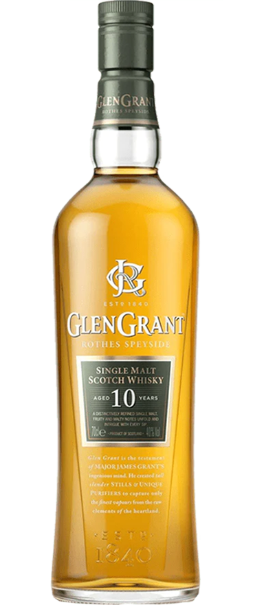 Image of Glen Grant Rothes Speyside Aged 10 Years Single Malt 700ml
