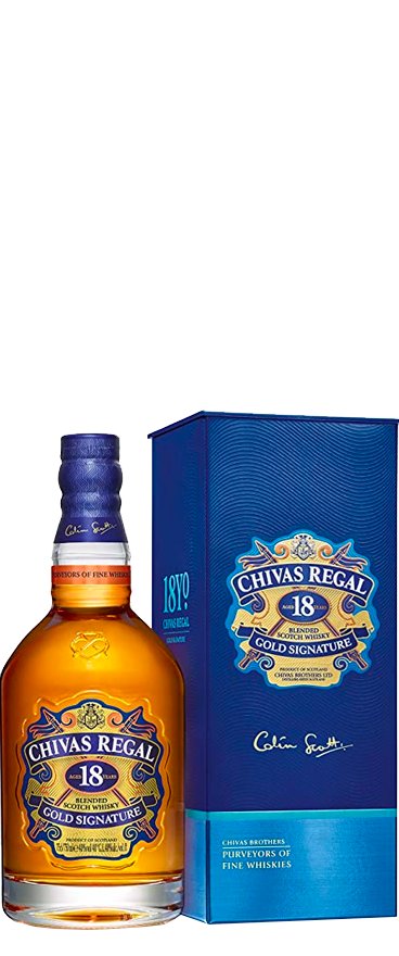 Image of Chivas Regal 18 Year Old Blended Scotch Whisky 700ml