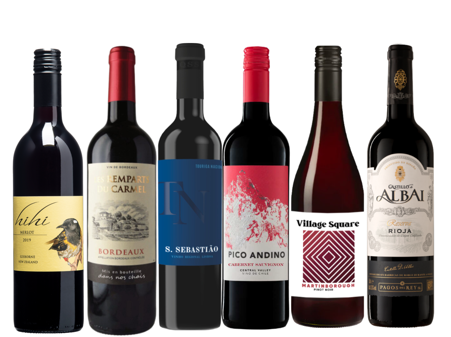 Image of Red Sampler 6 Bottle Case