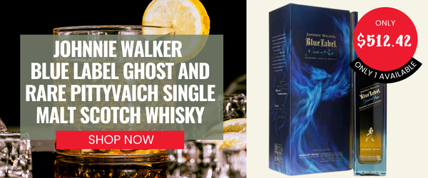 Johnnie Walker Blue Label Ghost and Rare Pittyvaich Single Malt Scotch Whisky 750ml