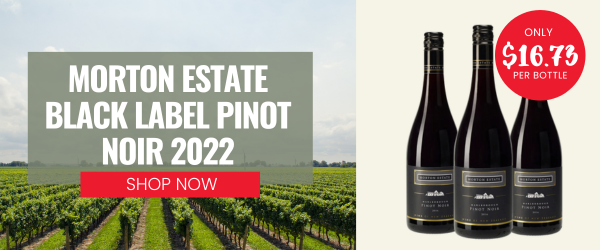 Morton Estate BLACK LABEL Pinot Noir 2022