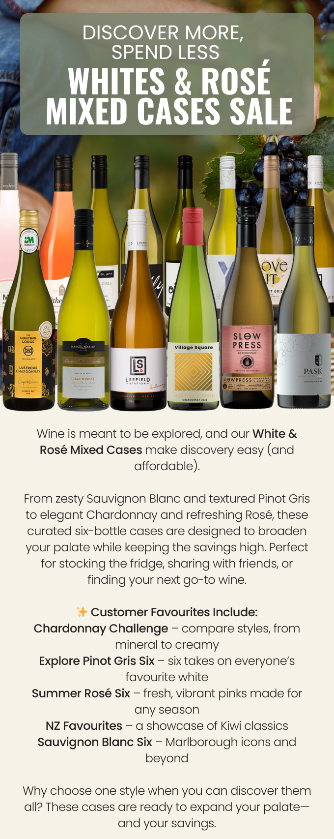 White Wine Mixed Cases