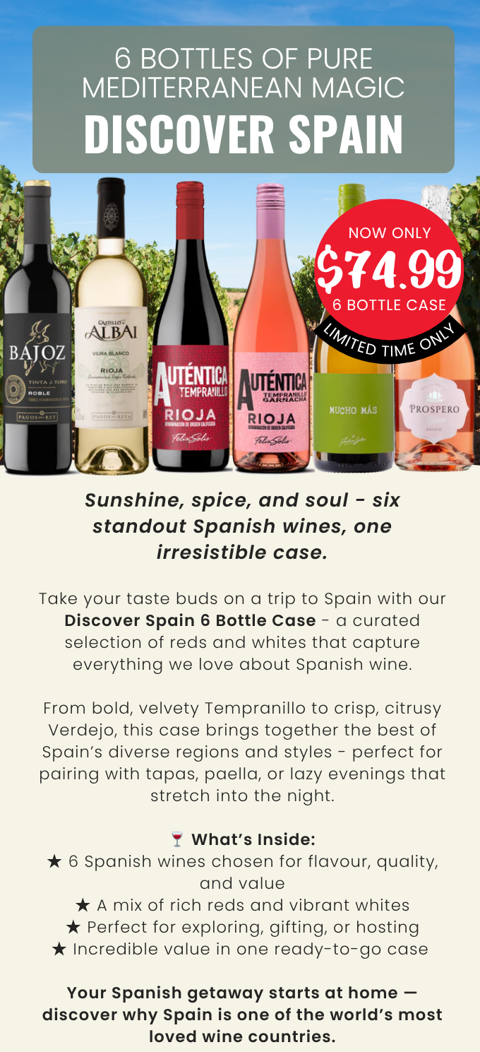 Discover Spain 6 Bottle Case