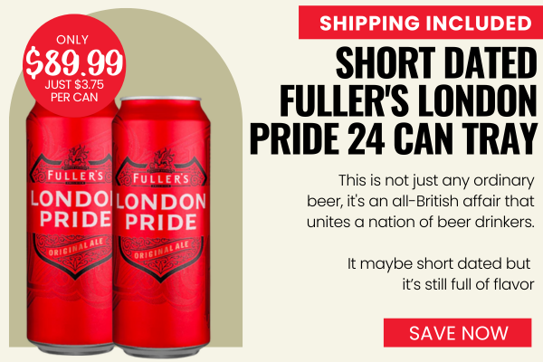 SHORT DATED Fuller's London Pride 500ml Can BB: 31/8/2025