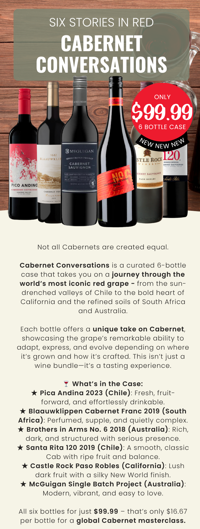 Cabernet Conversations: Six Stories in Red