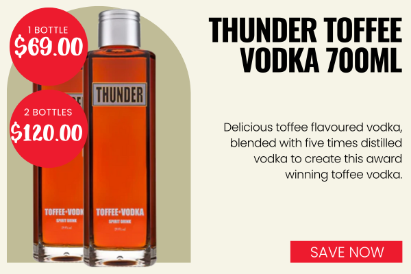 Thunder Toffee Vodka 700ml