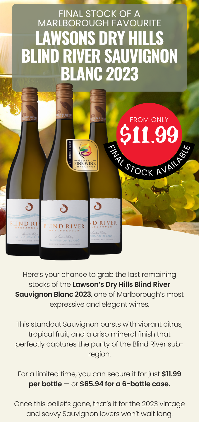 Lawsons Dry Hills Blind River Sauvignon Blanc 2023