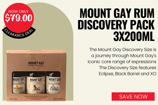 Mount Gay Rum Discovery Pack 3x200ml
