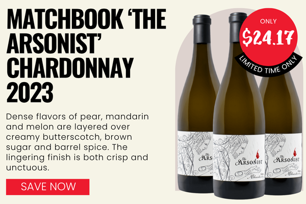 Matchbook ‘The Arsonist’ Chardonnay 2023