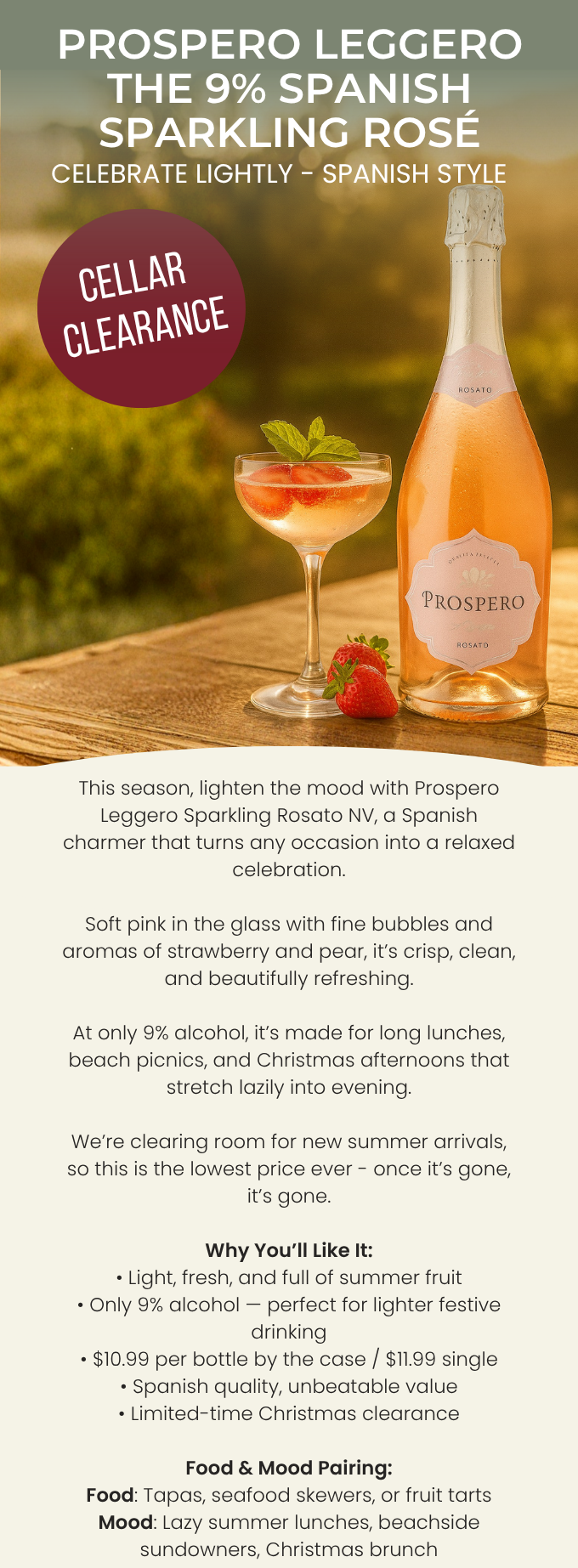 Prospero Leggero Rosato