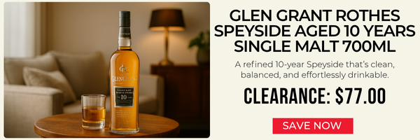 Glen Grant Rothes Speyside Aged 10 Years Single Malt 700ml