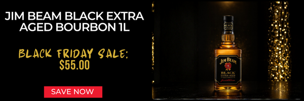 Jim Beam Black Extra Aged Bourbon 1L