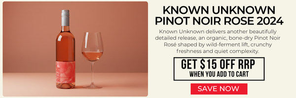 Known Unknown Pinot Noir Rose 2024