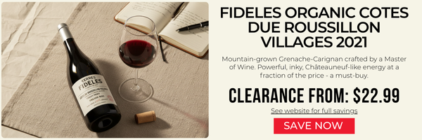 Fideles Organic Cotes Due Roussillon Villages 2021