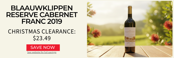 Blaauwklippen Reserve Cabernet Franc 2019