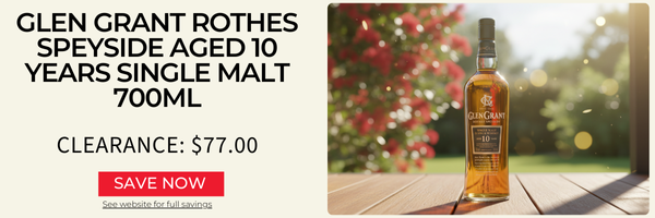 Glen Grant Rothes Speyside Aged 10 Years Single Malt 700ml