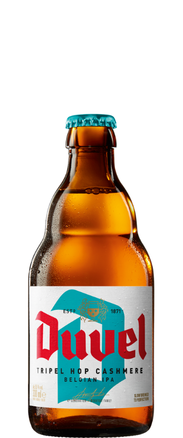 Image of Short-Dated Duvel Tripel Hop Cashmere Belgian Ale 12x330ml BBD: 15/10/2025