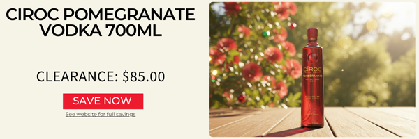 Ciroc Pomegranate Vodka 700ml