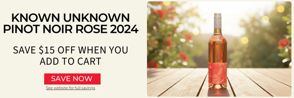 Known Unknown Pinot Noir Rose 2024
