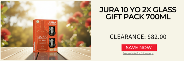 Jura 10 YO 2x Glass Gift Pack 700ml