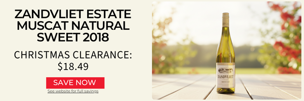 Zandvliet Estate Muscat Natural Sweet 2018
